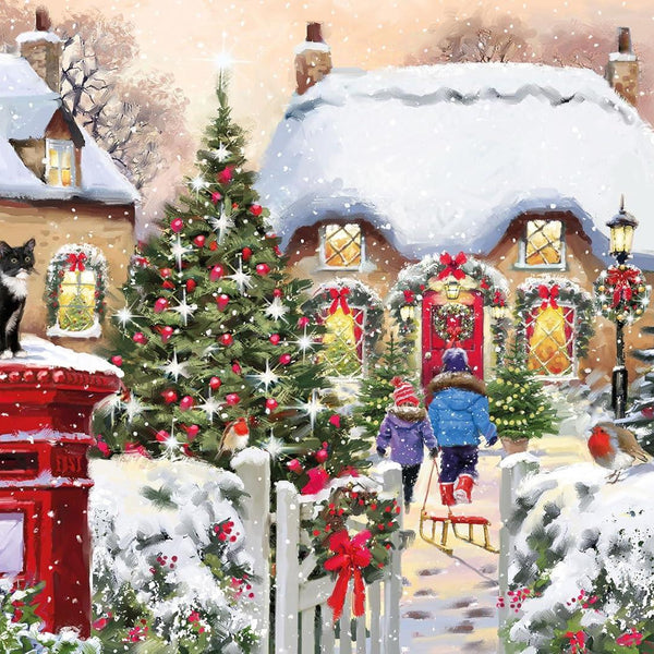 Otter House Holly Cottage Jigsaw Puzzle (1000 Pieces)