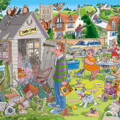 Wasgij Destiny 28 Dad Cave! Jigsaw Puzzle (1000 Pieces)