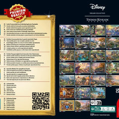 Schmidt Kinkade Disney Mickey & Minnie Halloween Fun Jigsaw Puzzle (1000 Pieces) DAMAGED