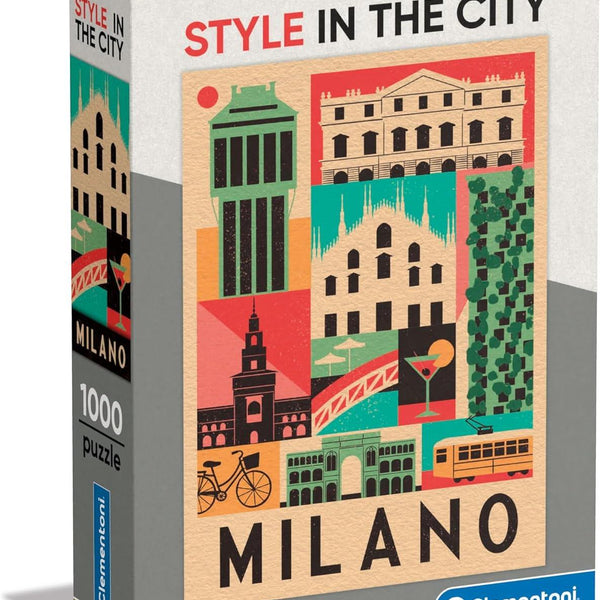 Clementoni Style In The City Milano Jigsaw Puzzle (1000 Pieces)