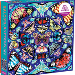 Galison Kaleido Butterflies Jigsaw Puzzle (500 Pieces)