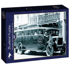 Bluebird Transports Automobiles Ripoche & Cie Jigsaw Puzzle (500 Pieces)