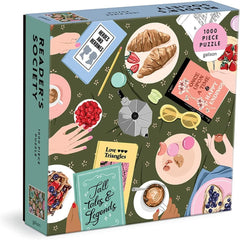 Galison Reader's Society Jigsaw Puzzle (1000 Pieces) DAMAGED BOX