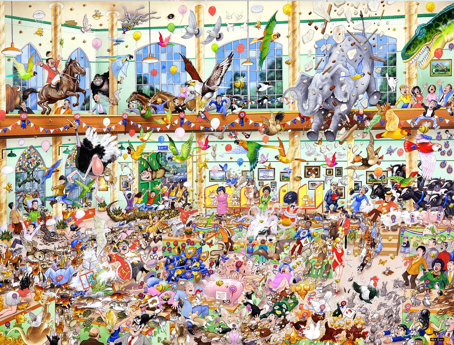 I Love Pets, Mike Jupp Jigsaw Puzzle (1000 Pieces)