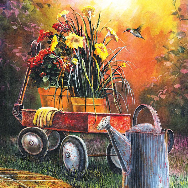 Sunsout Summer Blooms - Jim Hansel Jigsaw Puzzle (1000 Pieces)