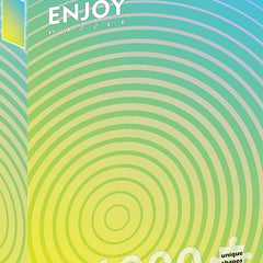 Enjoy Circle Gradient Number Four Jigsaw Puzzle (1000 Pieces)