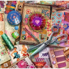 Ravensburger Vintage Dressmaking, Aimee Stewart Jigsaw Puzzle (1000 Pieces)