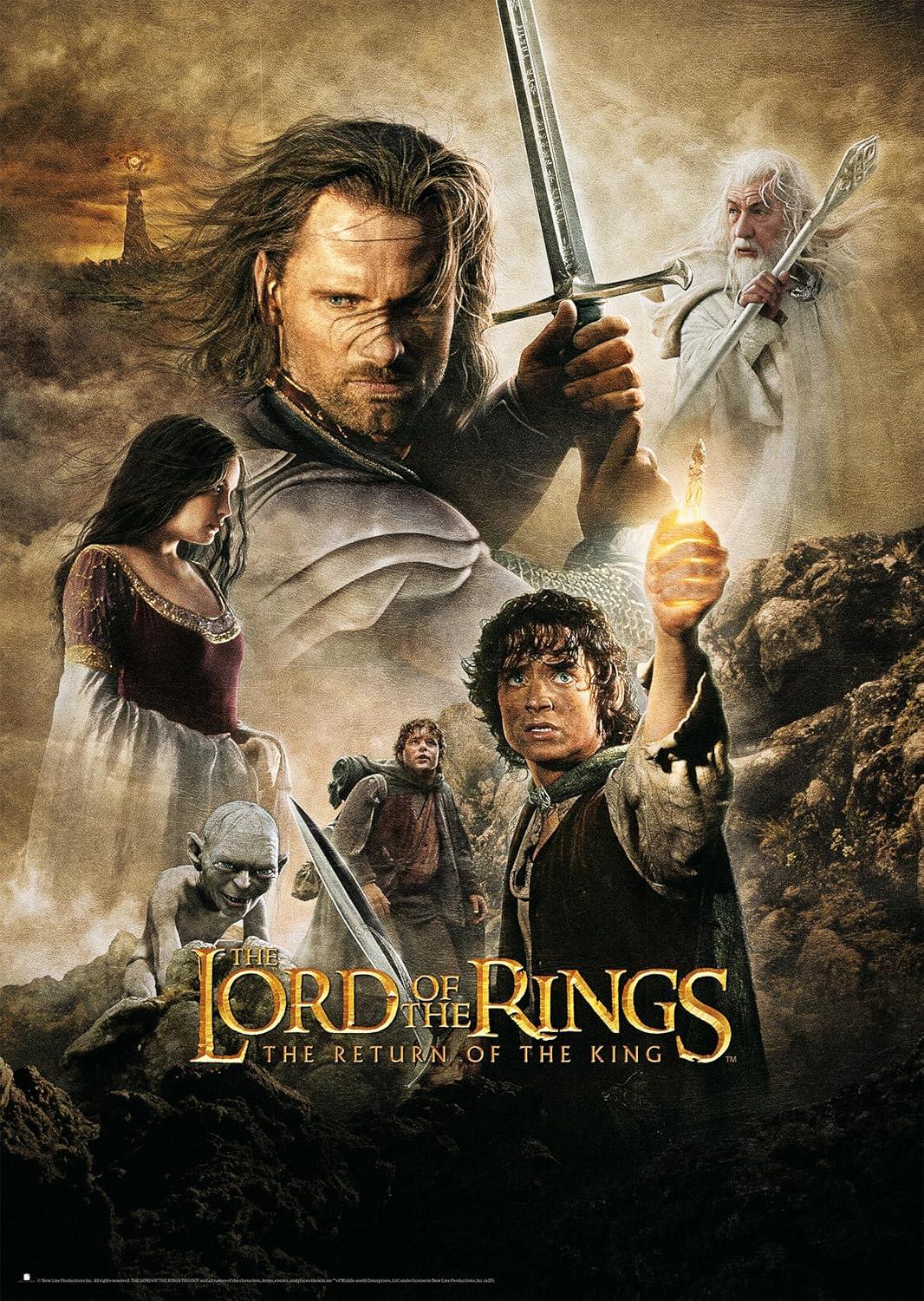 Schmidt The Lord of the Rings: The Return of the Ring Jigsaw Puzzle (1000 Pieces)