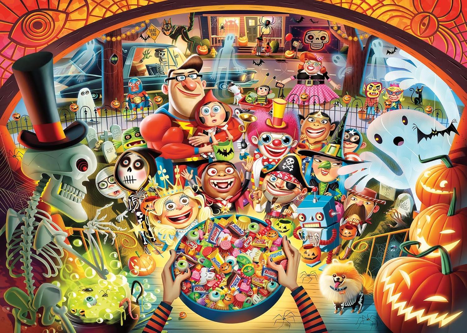 Ravensburger Trick or Treat Jigsaw Puzzle (1000 Pieces)