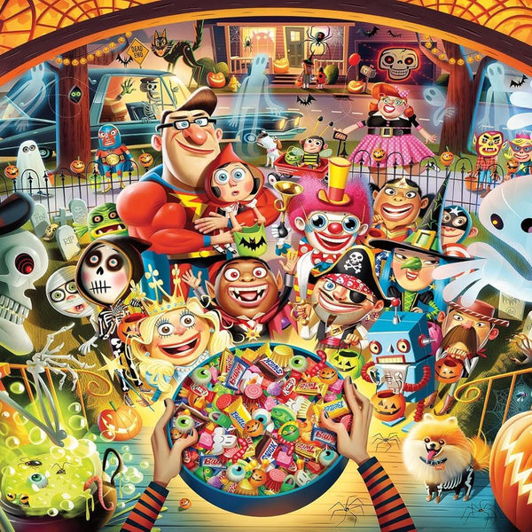 Ravensburger Trick or Treat Jigsaw Puzzle (1000 Pieces)