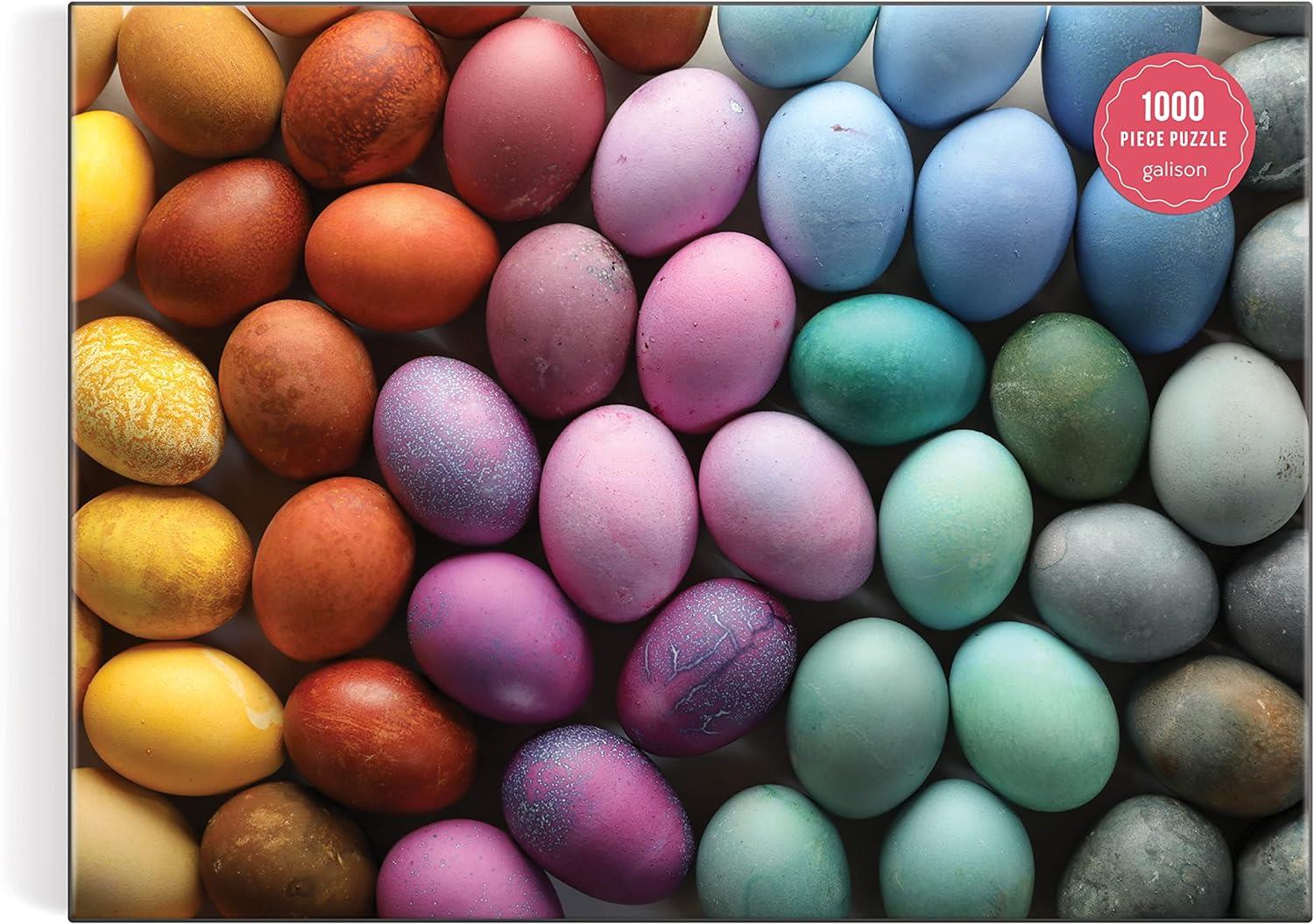 Galison Prismatic Eggs Jigsaw Puzzle (1000 Pieces)