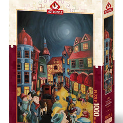 Art Puzzle Evening Rush Jigsaw Puzzle (1000 Pieces)