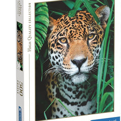 Clementoni  Jaguar In The Jungle Jigsaw Puzzle (500 Pieces)