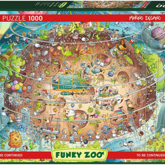 Heye Funky Zoo Cosmic Habitat, Degano Jigsaw Puzzle (1000 Pieces)