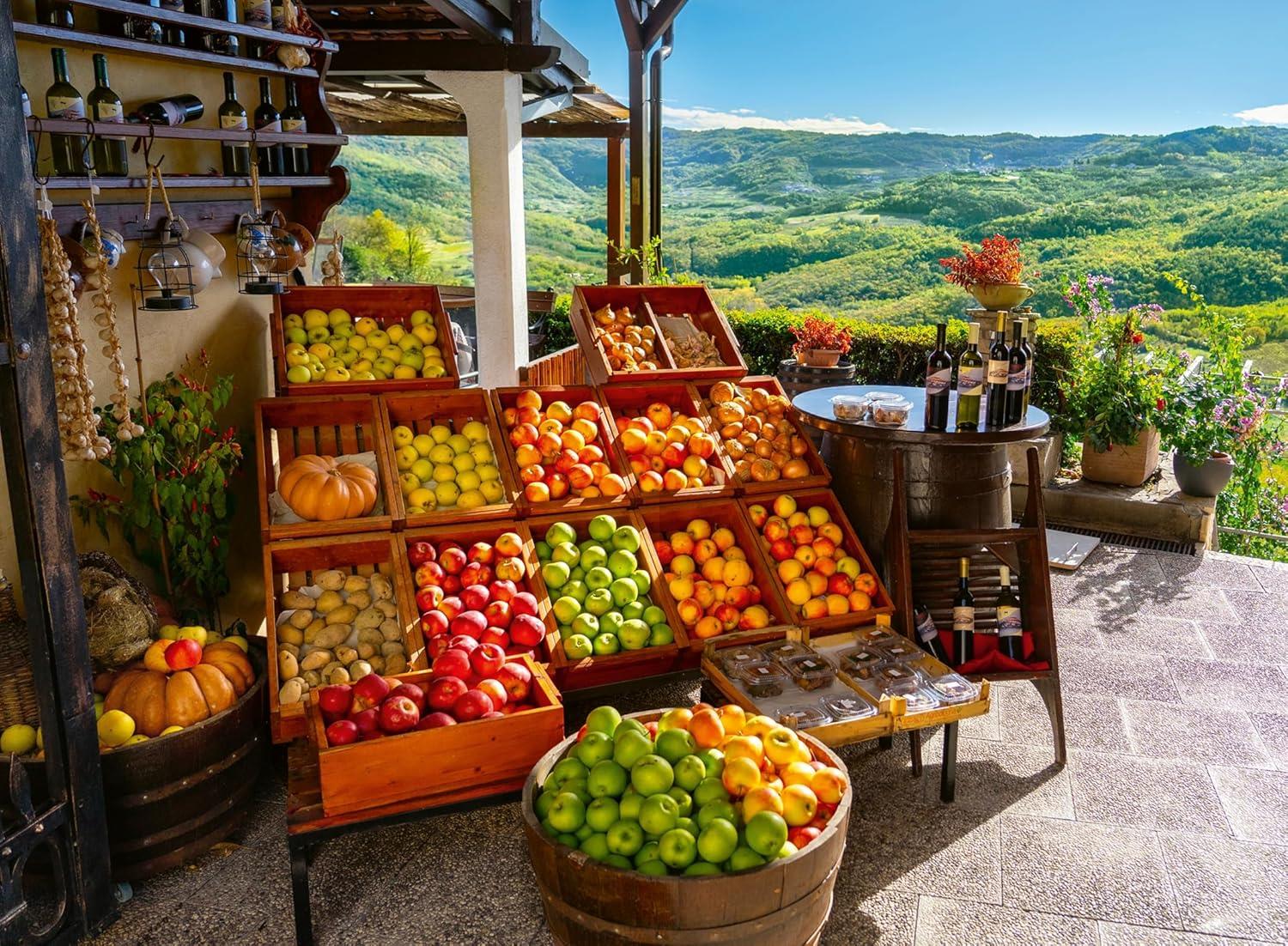 Ravensburger Fruit & Veg Market Croatia Jigsaw Puzzle (500 Pieces)