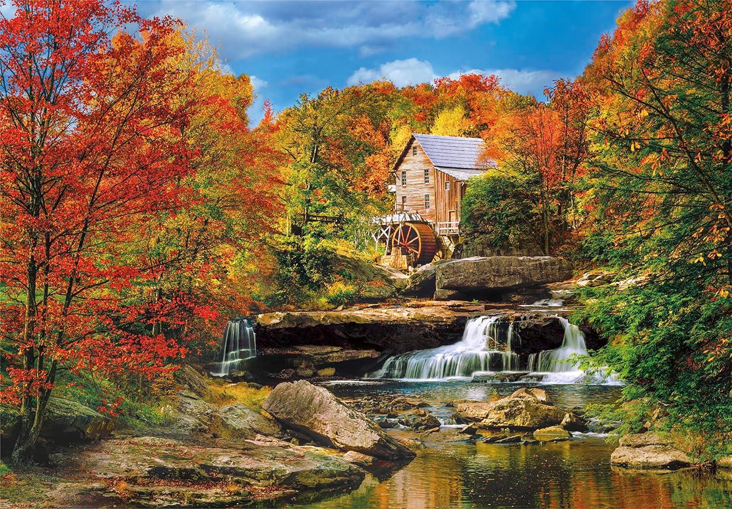 Clementoni Glade Creek Grist Mill Jigsaw Puzzle (2000 Pieces)