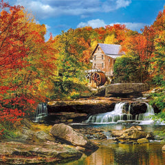 Clementoni Glade Creek Grist Mill Jigsaw Puzzle (2000 Pieces)