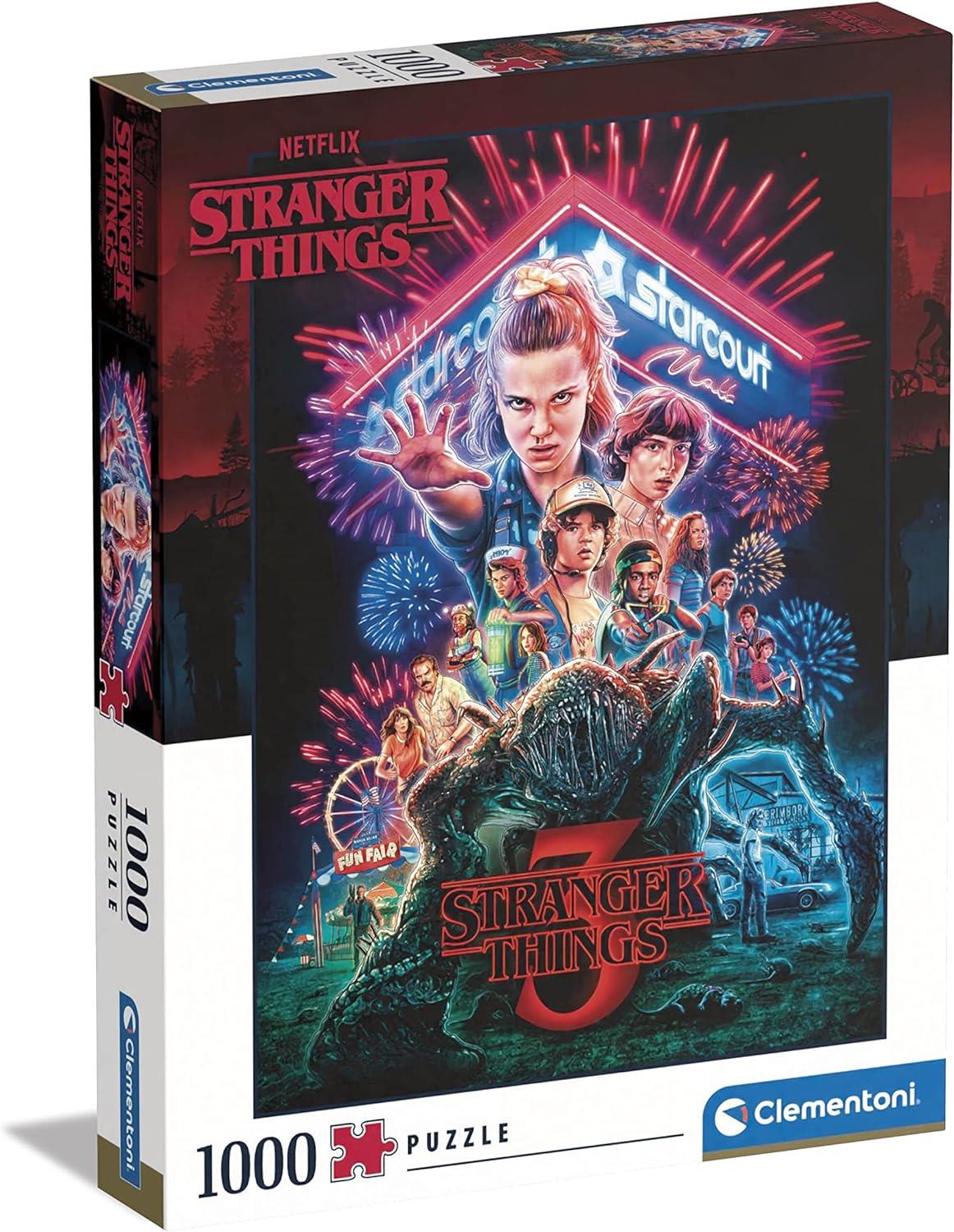 Stranger things puzzle 1000 discount