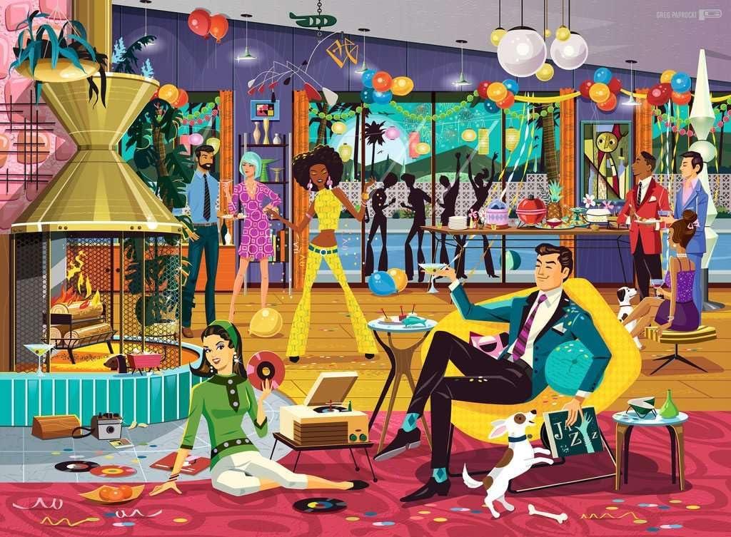 Ravensburger Jazzy! Party Time Jigsaw Puzzle (500 Pieces)