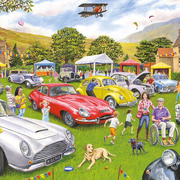 Otter House Village Motor Show Jigsaw Puzzle (1000 Pieces)