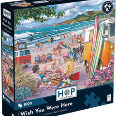 House of Puzzles Wish You Were Here Jigsaw Puzzle (1000 Pieces)