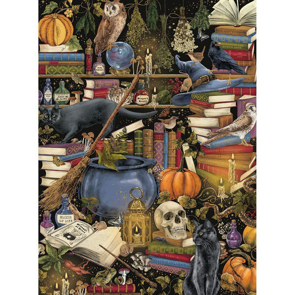 Gibsons Witchcraft The Art File Jigsaw Puzzle (1000 Pieces)