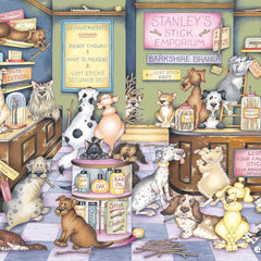 Ravensburger Dapper Dogs No 2: Stanley's Stick Emporium Jigsaw Puzzle (1000 Pieces)