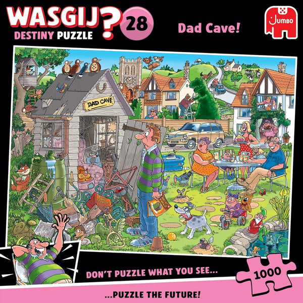 Wasgij Destiny 28 Dad Cave! Jigsaw Puzzle (1000 Pieces)