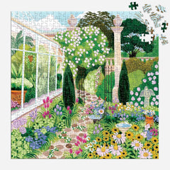 Galison Evergreen Gardens Jigsaw Puzzle (500 Pieces)