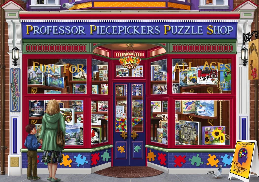 Bluebird Professor Piecepickers Puzzles Jigsaw Puzzle (1500 Pieces)