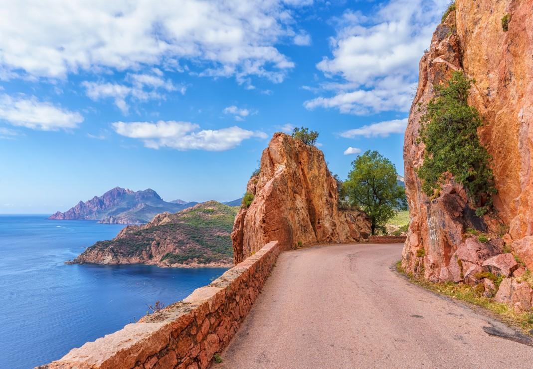 Bluebird Route dans les Calanques de Piana, Corse Jigsaw Puzzle (1000 Pieces)
