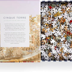 Galison Cinque Terre, Gray Malin Book Jigsaw Puzzle (1000 Pieces)