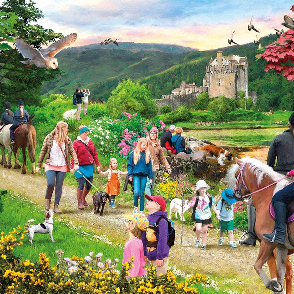 Gibsons Highland Hike Jigsaw Puzzle (1000 Pieces)