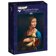 Bluebird Art Da Vinci - Lady with an Ermine, 1489 Jigsaw Puzzle (1000 Pieces)