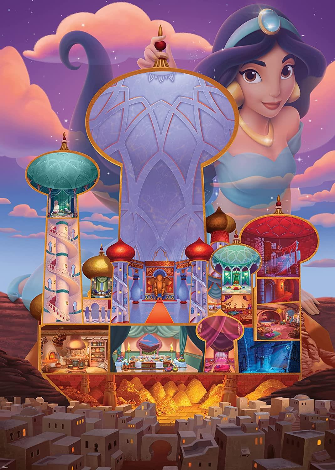 Ravensburger Disney Jasmine Castle Jigsaw Puzzle (1000 Pieces) DAMAGED BOX
