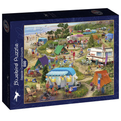Bluebird Seaside Cramped Grounds Jigsaw Puzzle (500 Pieces)