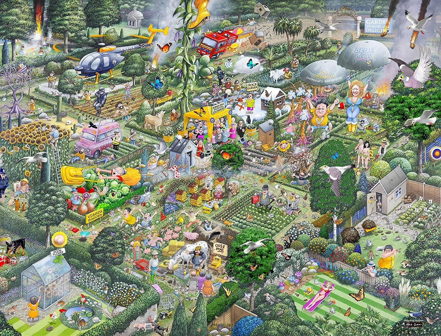 I Love Gardening, Mike Jupp Jigsaw Puzzle (1000 Pieces)