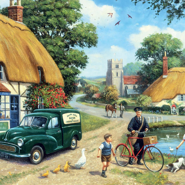 Village Postman Jigsaw Puzzle (1000 Pieces)