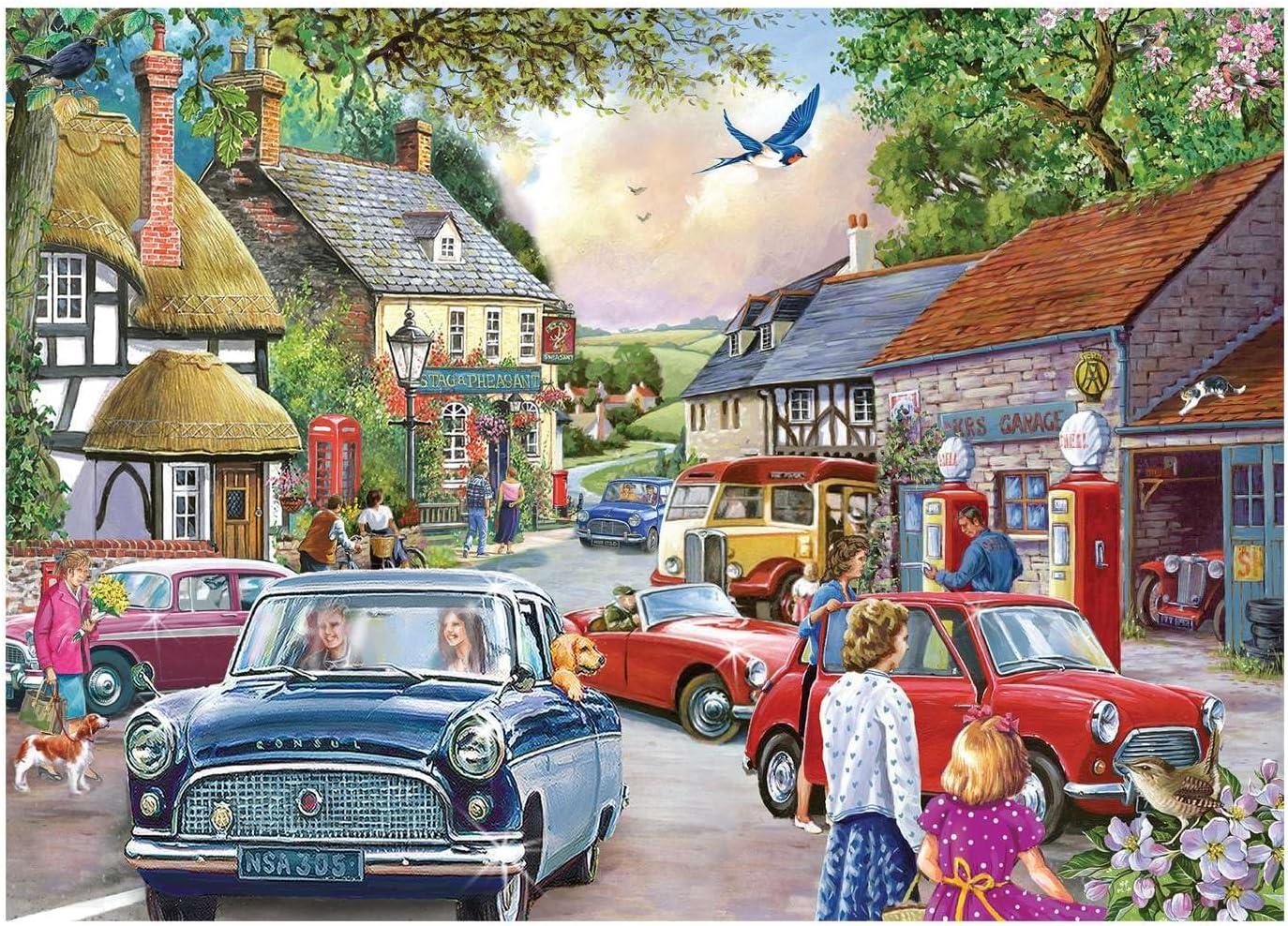 House of Puzzles Five Bob a Gallon Jigsaw Puzzle (1000 Pieces)