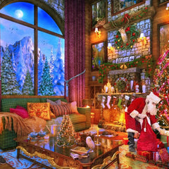 Bluebird Christmas Lodge Jigsaw Puzzle (1000 Pieces)