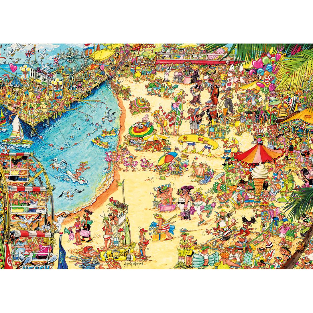 Gibsons Seaside Shenanigans Jokesaws Jigsaw Puzzle (1000 Pieces)