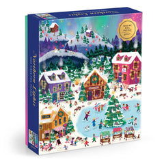Galison Joy Laforme Northern Lights Foil Jigsaw Puzzle (1000 Pieces)