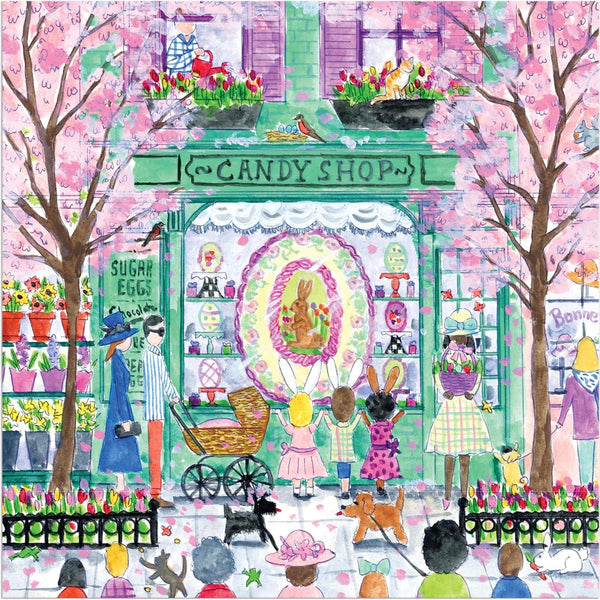 Galison Easter Candy Shop, Michael Storrings Jigsaw Puzzle (500 Pieces)