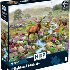 House of Puzzles Highland Majesty Jigsaw Puzzle (1000 Pieces)
