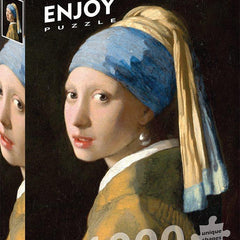 Enjoy Vermeer: Girl with a Pearl Earring Jigsaw Puzzle (1000 Pieces)