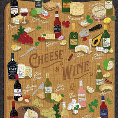 Ridley's Cheese and Wine Jigsaw Puzzle (500 Pieces)