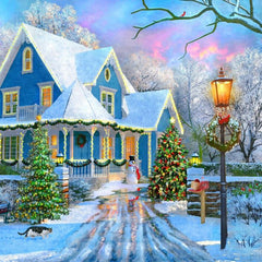 Bluebird Christmas at Home Jigsaw Puzzle (1000 Pieces)