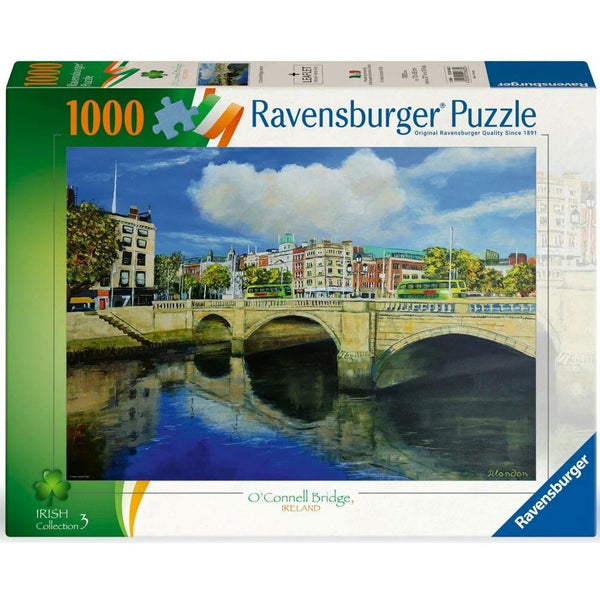Ravensburger O'Connell Bridge, Dublin, Ireland Jigsaw Puzzle (1000 Pieces)