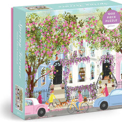 Galison Spring Terrace, Joy Laforme Jigsaw Puzzle (1000 Pieces)