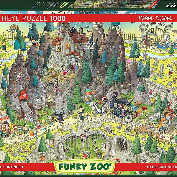 Heye Funky Zoo Transylvanian Habitat Jigsaw Puzzle (1000 Pieces)